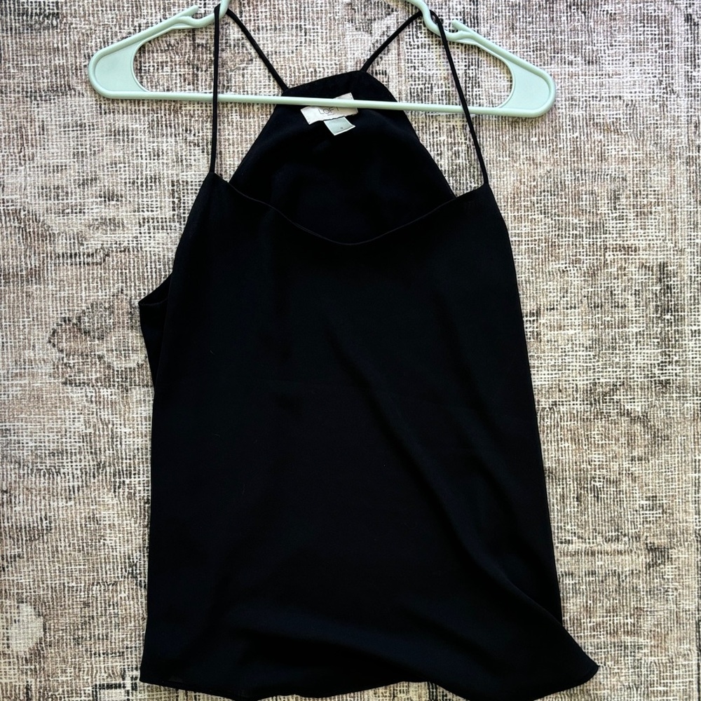 LOFT Black Camisole Top